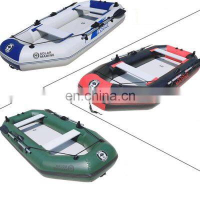 New 3 Colors 1.75m/2.0m/2.3m/2.6m/2.7m/3.0m/3.3m 2 Models PVC Inflatable Boat photo-2