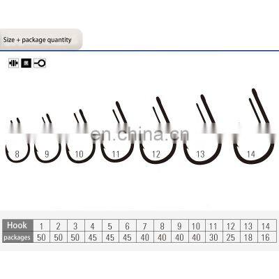 High Carbon Steel 10104 Big Fish Hook Mustad Fishing Hooks for Saltwater Sea Fishing photo-3