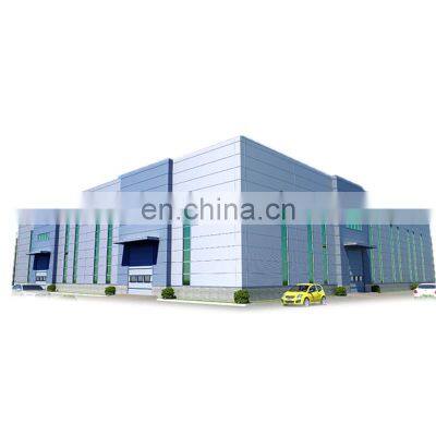 Low-Cost Qualified Bright Clerestory Long Life Colour Cladding Prefab Steel Structure Workshop