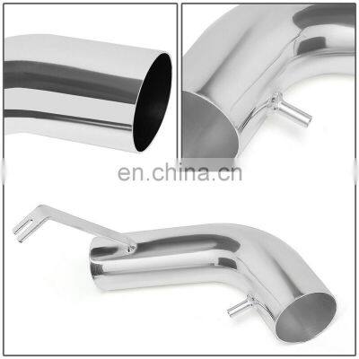 AUSO AIR INTAKE SYSTEM+RED CONE FILTER FOR 03-08 TIBURON 2.0L L4 ALUMINUM SHORT RAM