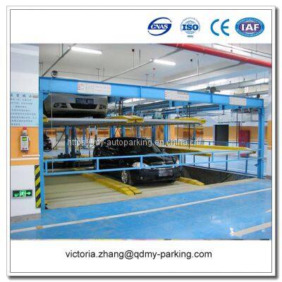 Hot Sale! Made in China Basement Parking Design/-1+2 Layers Pit Puzzle Car Parking System