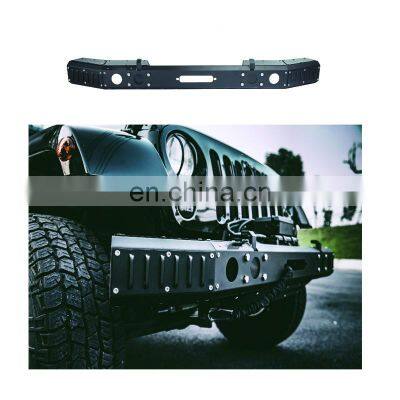 Furyengraver 4x4 part steel bumper for Jeep wrangler JK auto front bumper bar parts accessories