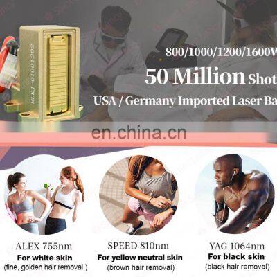 CE Approved Titanium Hair Removal Diode Laser 755nm 808nm1064nm ICE Hair Removal Machine photo-4