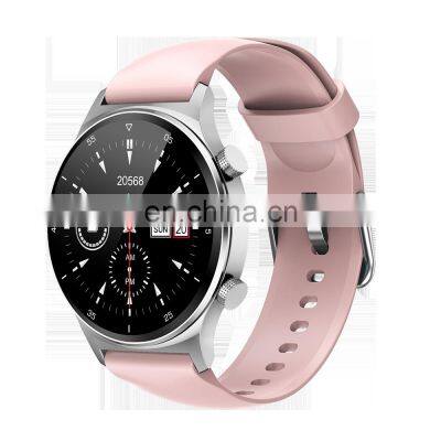 Nk09 Round Shape Colorful Screen Da Fit App Real Time Heart Rate Detector Smart Watch Da Fit Real Time Heart Rate Detector photo-3