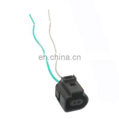 Car Cooling Water Pump 2 Pin Connector Plug Wiring For VW Jetta Golf GTI Passat CC For Octavia 1J0973702