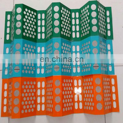 Three Peak Aluminum Windproof and dust suppression net price