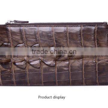Fashion Genuine Crocodile Skin Leather Card Holder for Men Wallet photo-5
