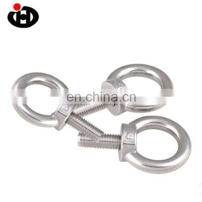 Hot Sale JINGHONG Stainless Steel  Eye Bolt Lifting Screw and Nut