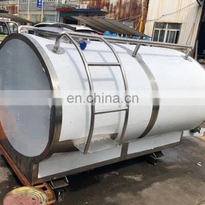 3000 Liter Fresh Dairy Cooler Vat  price Stainless Steel Milk Cooling Tanks