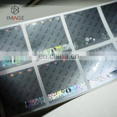 QR Code Barocde Holographic Label for Authentication photo-3