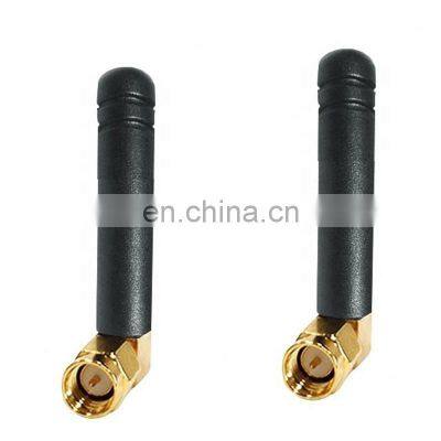 Gsm Antenna Rubber 2G 3G 4G LTE Plastic Antenna 868~2700Mhz Spring SMA Male for RG174 Cable photo-4