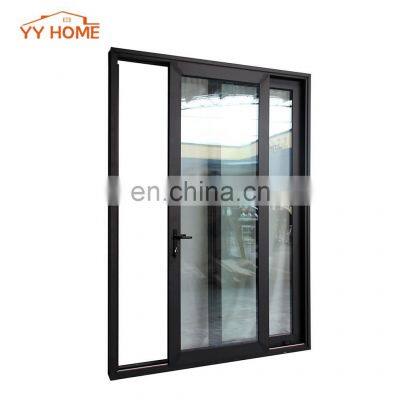 USA/Canada Standard Gold Supplier Hurricane Impact Windows and Door Aluminum Sliding Glass Door With Good Performance System