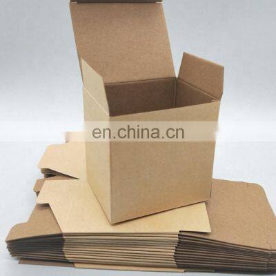 China Supplier Customized LOGO White Card Packing Ivory Board Coated Paper Packaging Box Custom Plain Empty White Card Paper Box photo-4
