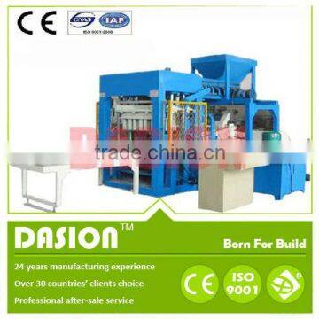 Concrete block production line DS4-15 with PCL control sale in Libya