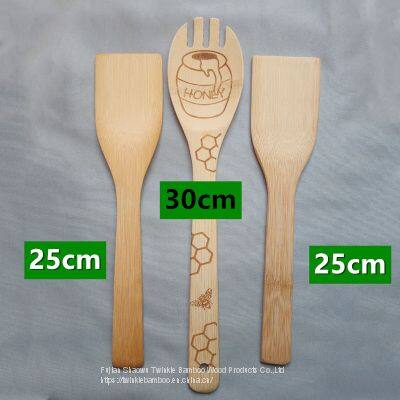 5pcs Bamboo Kitchen Tools/ Wholesale Bamboo Cooking Utensil Set From China