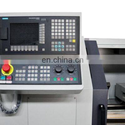 Torno CNC de banco CK6432 de 360 mm de China con alimentador de barras para trabajos industriales photo-3