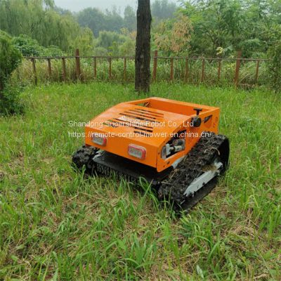 Customized Tracked remote control lawn mower from China