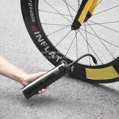 YI JING OEM Car Vacuum Cleaner Pump 120PSI Electric Tyre Inflator 16L/min Air Compressor photo-2