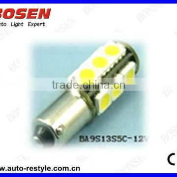 Non-Polarity Canbus LED lamps BA9S-13SMD-5050-CB