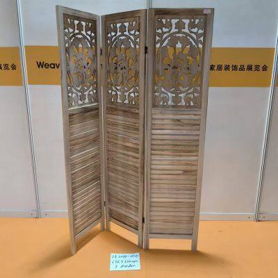 Folding Cheap Decorative Wood Screen Room Divider Living Room&Bedroom Dividers for Screens and Rooms