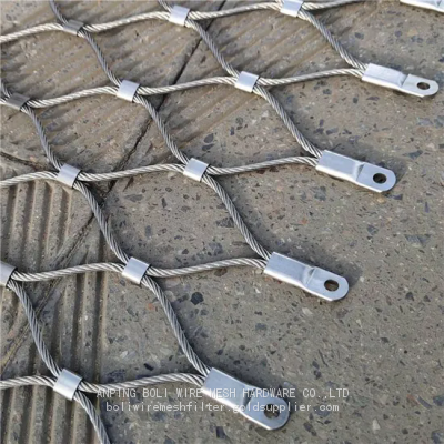 stainless wire rope cable for Ferrule Cable Zoo Mesh Safety Mesh Cable Zoo Mesh Safety Mesh