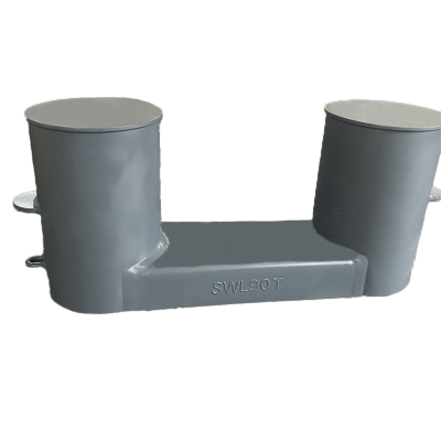 Manufacturers Supply a Type Bollard Reliable Quality Marine Mooring Equipment Eco-friendly Steel Grey Ship Accessories Accetpted