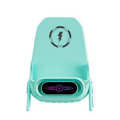 Intelligent Desktop Magnetic Charger Stable Triangle Bracket Automatic Sensing Vertical Horizontal Amplification Low Temperature
