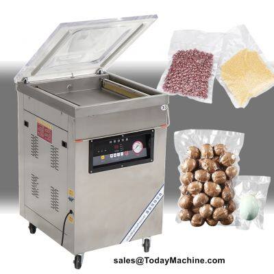 Automatic Vacuum Nitrogen Potato Chip Plastic Bags Sealing Machine for Packaging Food