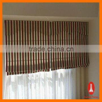 European style roman blinds mechanism/ Motorized operate roman blinds with remote control