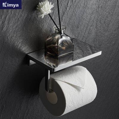 Toilet Paper Holder 304 Stainless Steel Paper Shelf Washroom Paper Box Model 8009A photo-2