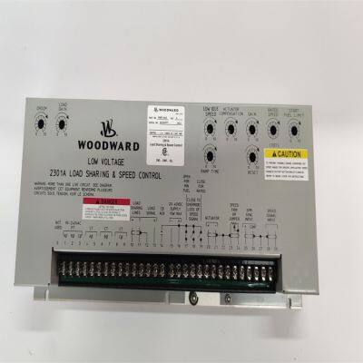 Woodward 2301A 9907-018 Low-Voltage Load Sharing and Speed Control Device