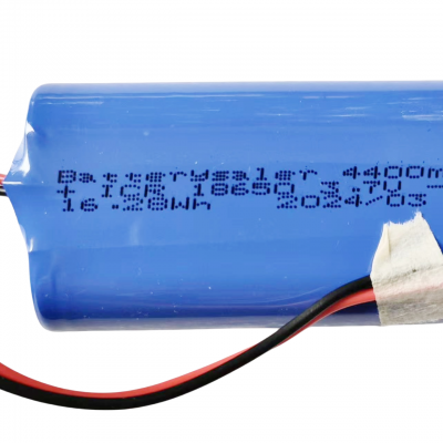 1Pcs 18650 3.7v 4400mAh 1S2P Li ion Rechargeable Battery Pack with JST-XH/2p 2.54mm Connector 16.28Wh/4.4A, Blue, 6.75 x 3.68 x 1.85 cm (16.28Wh/4.4A)