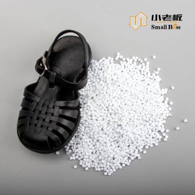 Direct Factory Sale PVC Compound Granule Shoes Soles Transparent Crystal Clear Rain Boots/Sandles for South American Market photo-5