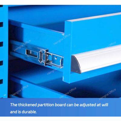 Heavy Duty Steel Tool Cart With Drawers for Workshops|Hengna Office photo-4