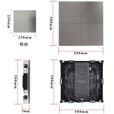 Led Dance Floor P2.6 Die-casting Aluminum Cabinet for Wedding 3d Led Display Interactive Led Dance Floor photo-2