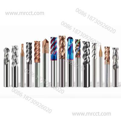 CNC Milling Cutter Square End Mill High Precision for Steel Stainless Cast Iron