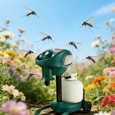 Large-Area Outdoor Mosquito Defense System -Mosquito Trap MM3200 Mosquito Killer , Silent Operation, Outdoor Mosquito Lamp