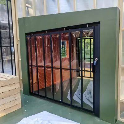 Прозрачная складная дверь для мероприятий