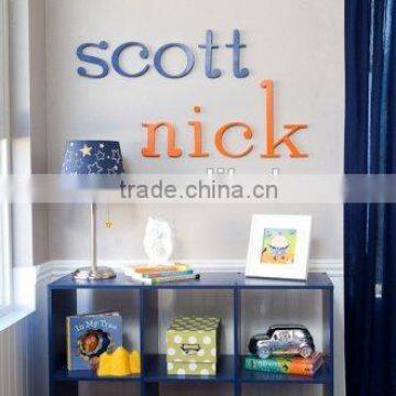 Wooden Wall Letter Hanging Initials Letter photo-5