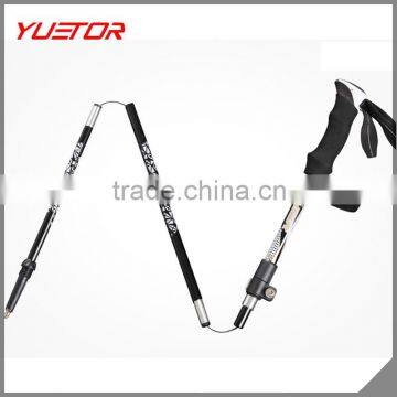 3LS Lock System 80% carbon fiber trekking pole climbing stick                        
                                                                                Supplier's Choice