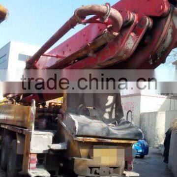 46m Putzmeister Concrect pump Truck 2007 Year madewith Isuzu Chassis Original Schwing Sany concrect pump trucks 28m to 56m boom