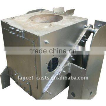 Fast type metal induction melting furnace