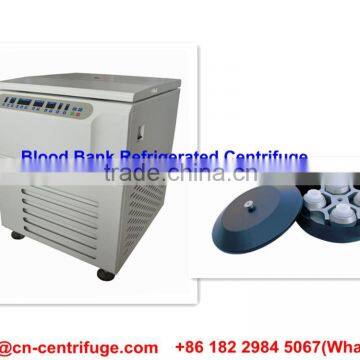 Blood Bank Refrigerated Centrifuge for 500ml blood bag