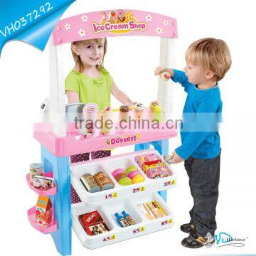 47 Pcs Accessories Mini Market Desserts Play Set Toys