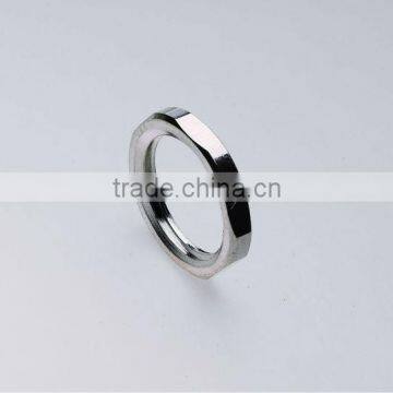 Nickel-plated, Automatic Lathe Machining, M16 Brass Hex Nut photo-2