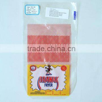 PE flat packing bags with printing