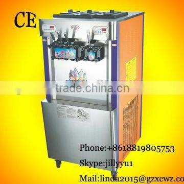 Best sale commercial soft ice cream making machine with 4 flavors and imported compressor for sale