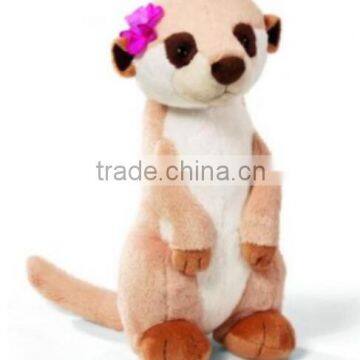 mongoose plush toy/Stuffed Jungle Animal Toy Plush Meerkat Mongoose Plush Toy