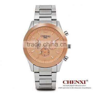 Wholesale Wrist Watch Stainless Steel Chain Black Color Wrist Watch Japan Movt Wrist Watch