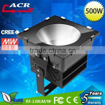 2014 new design factory direct sale led flood light 500w meanwell ip65